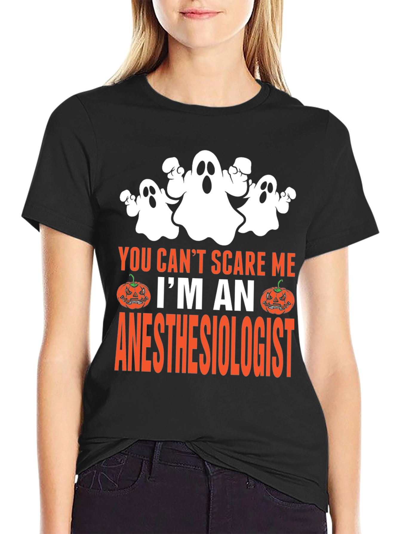 Funny Halloween Anesthesiologist T-Shirt