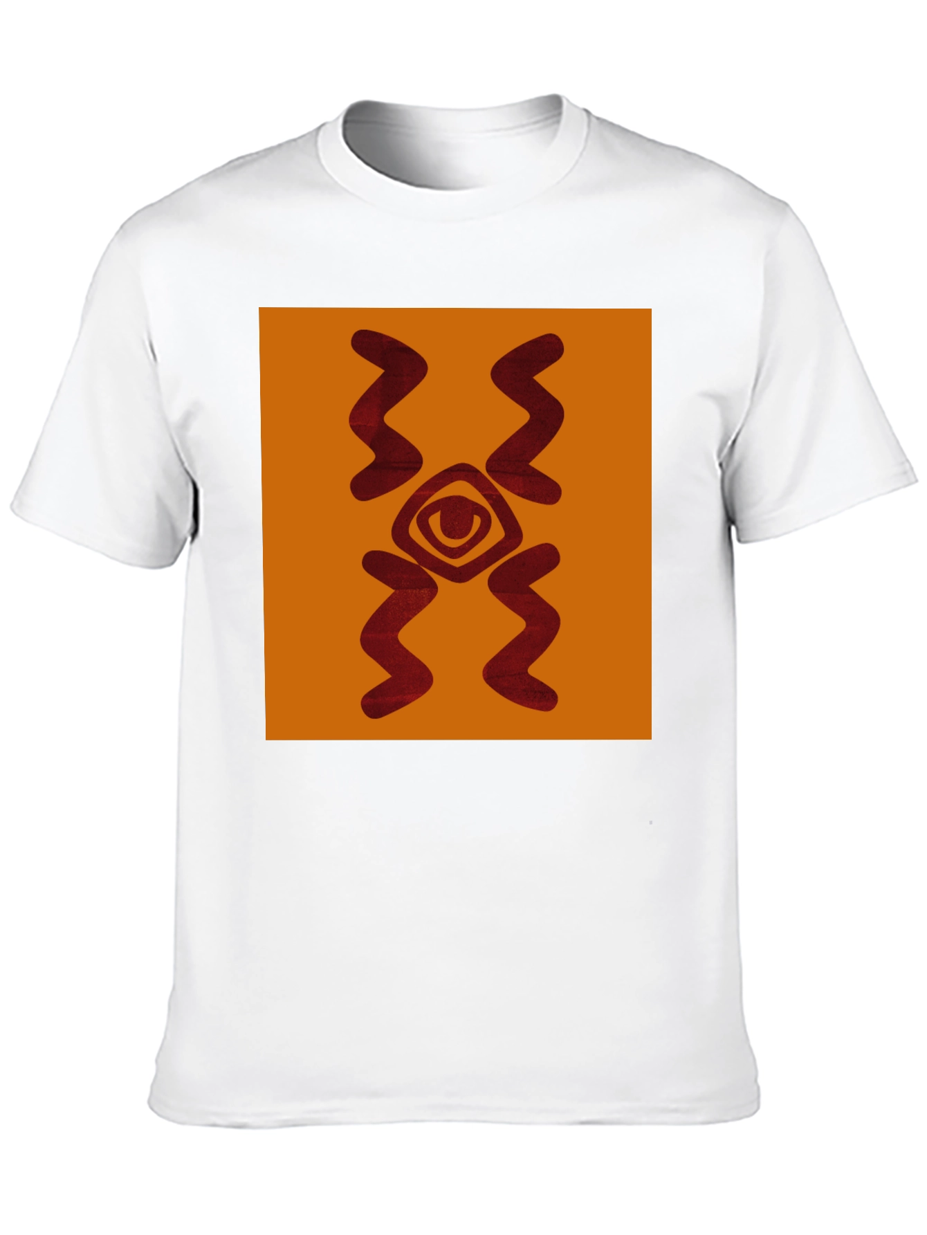 Eye Graphic Tee - Unique Patterned Cotton Shirt