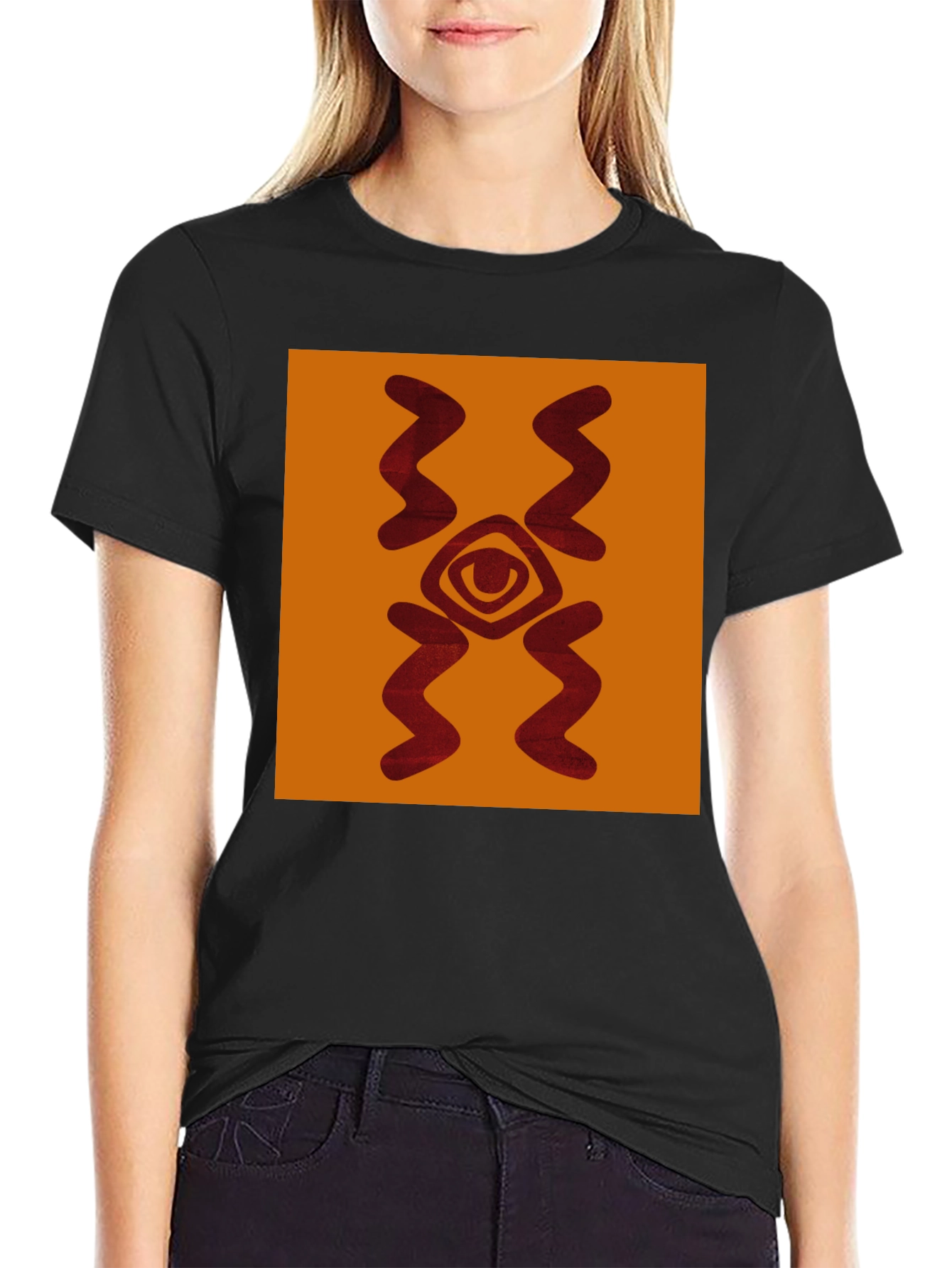 Eye Graphic Tee - Unique Patterned Cotton Shirt