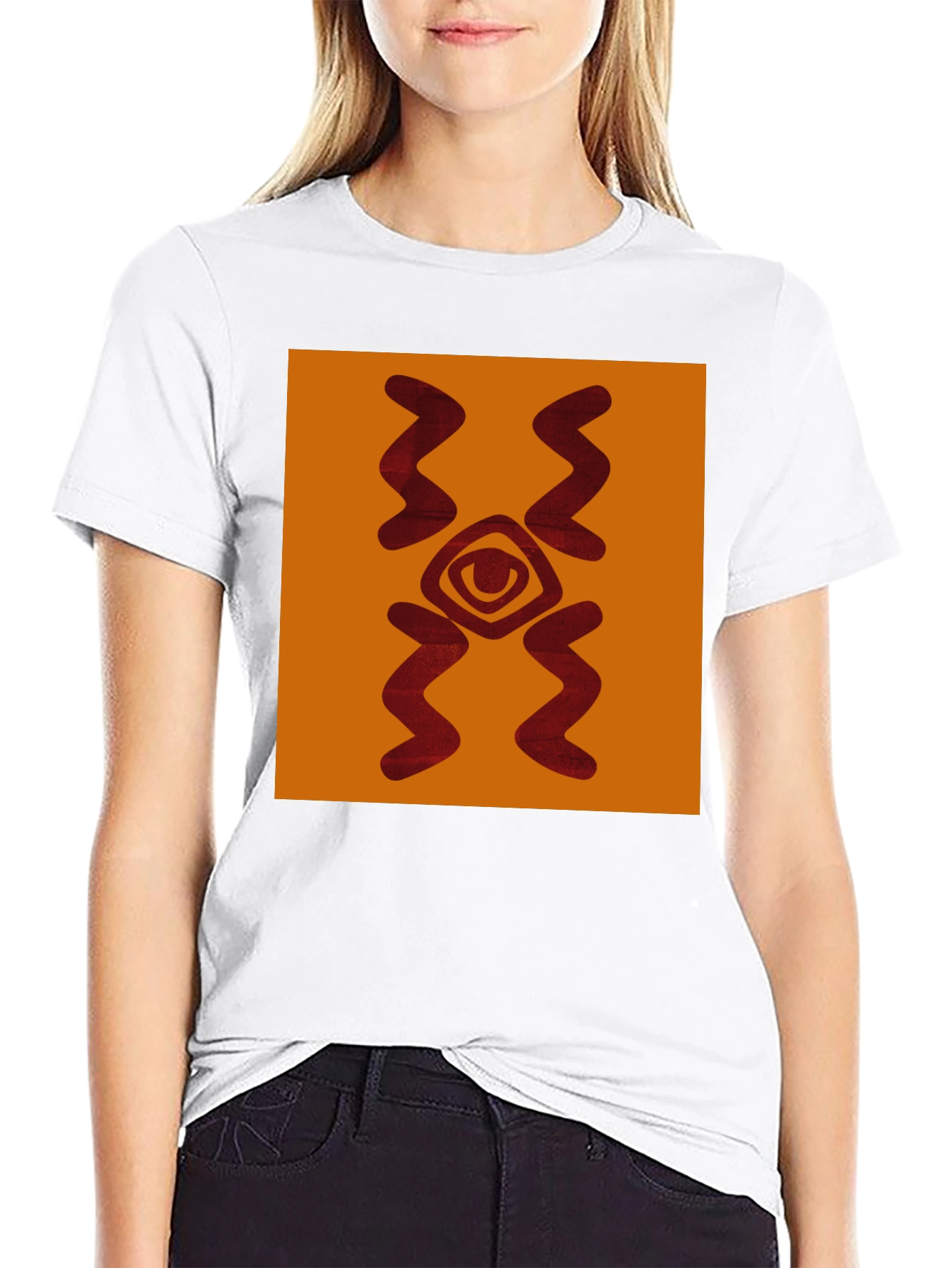 Eye Graphic Tee - Unique Patterned Cotton Shirt