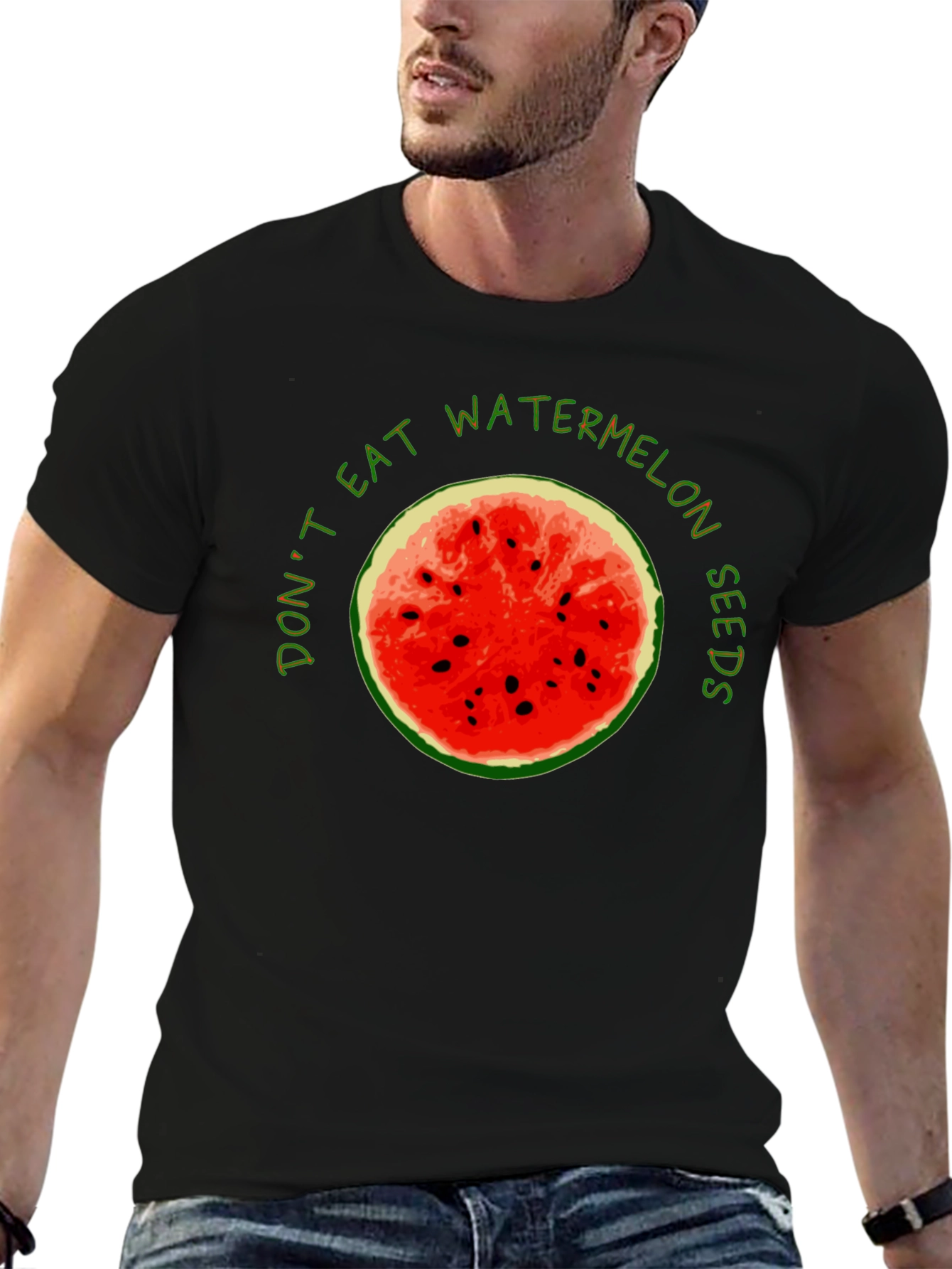 Dont Eat Watermelon Seeds Graphic Tee