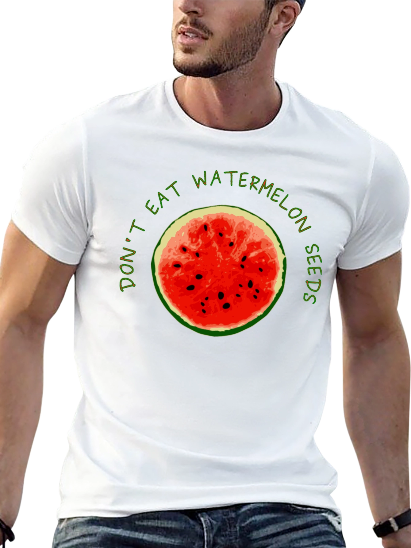 Dont Eat Watermelon Seeds Graphic Tee