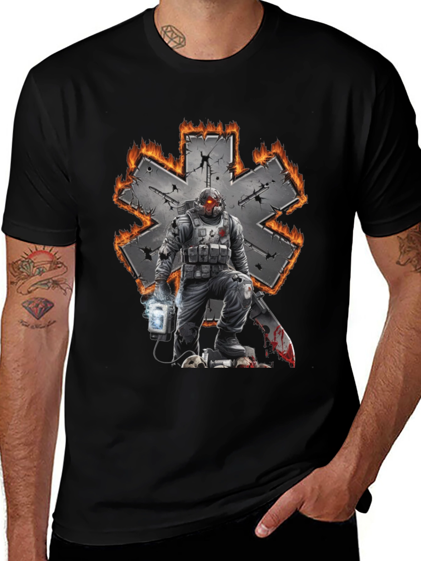 Paramedic Star of Life T-Shirt