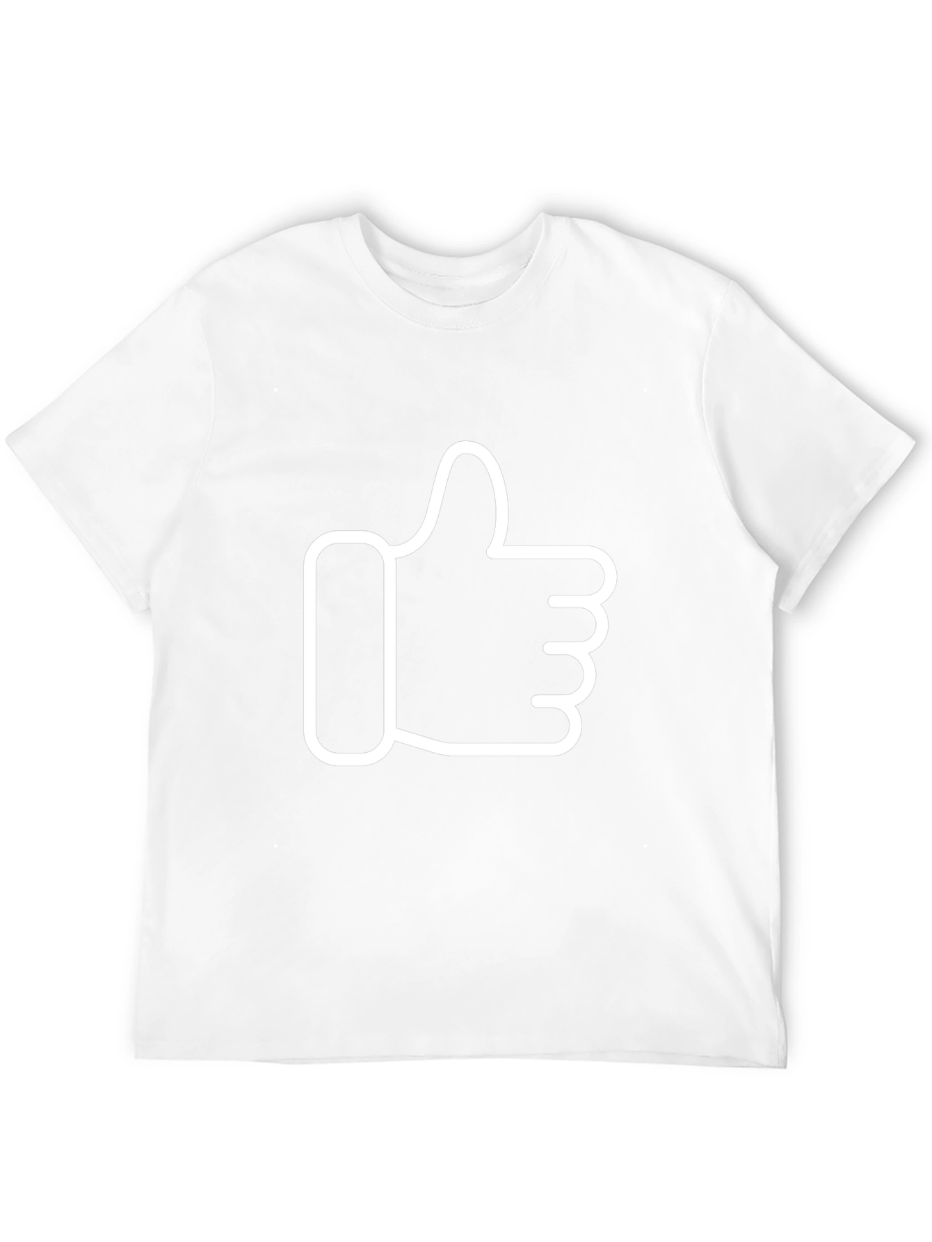 Black Thumbs Up Graphic Tee
