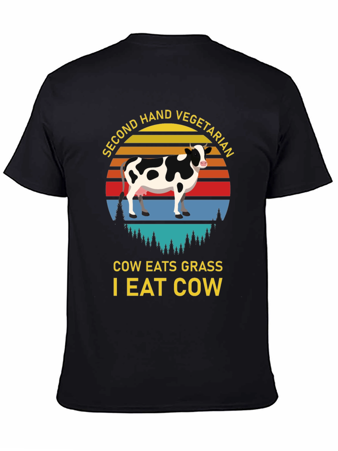 Second Hand Vegetarian Graphic Tee