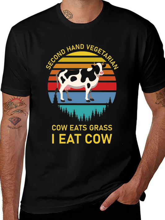 Second Hand Vegetarian Graphic Tee