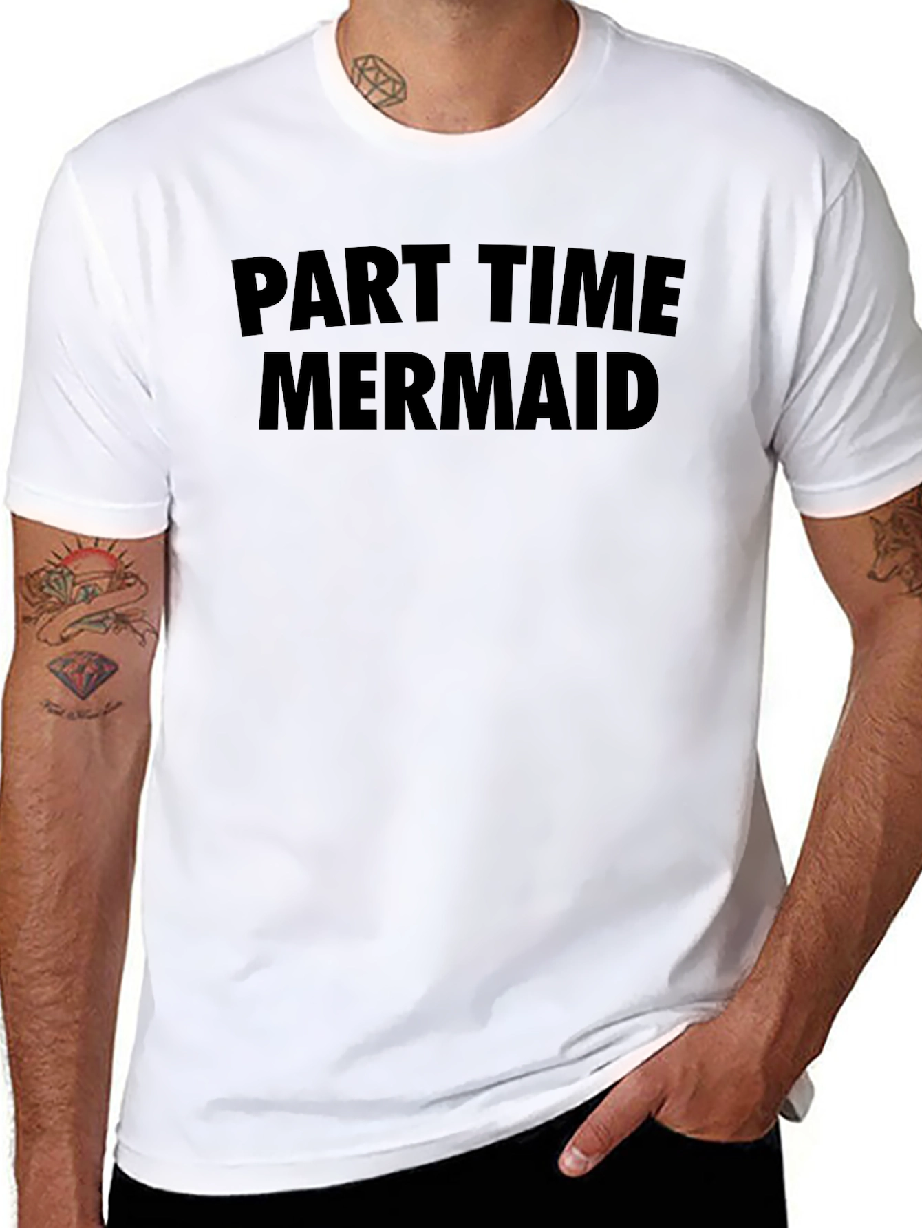 Part Time Mermaid T-Shirt - Fun & Casual