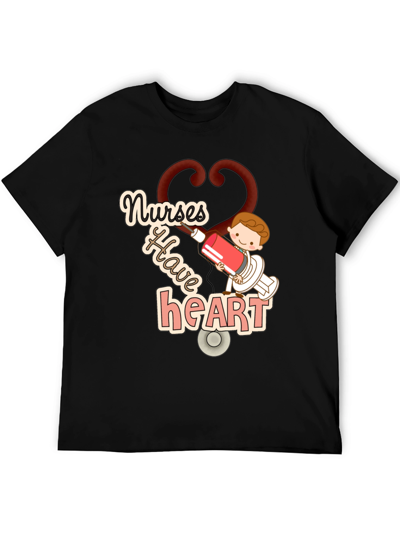 Nurses Have Heart Graphic T-Shirt