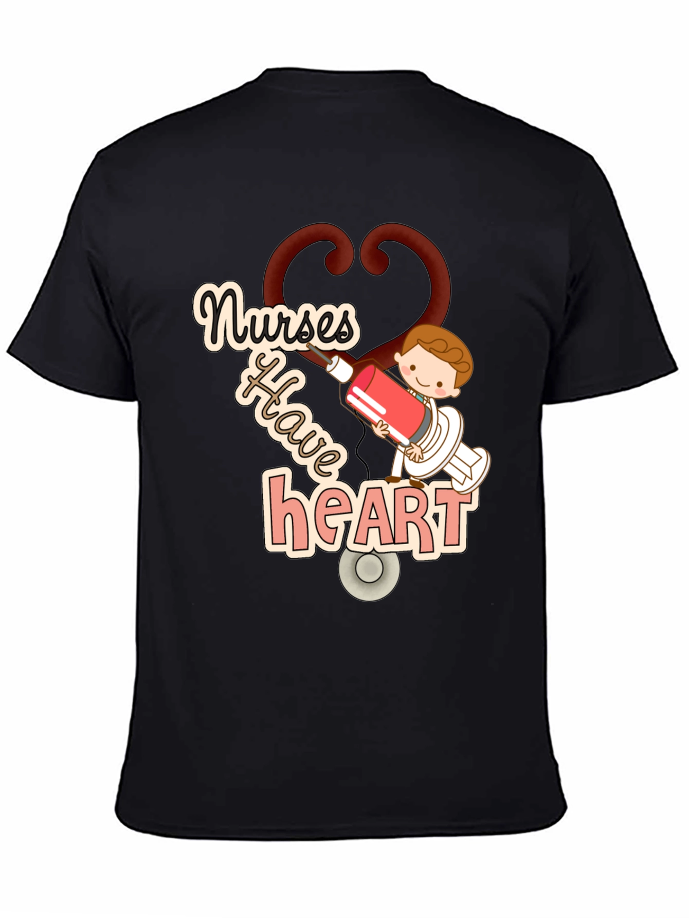 Nurses Have Heart Graphic T-Shirt
