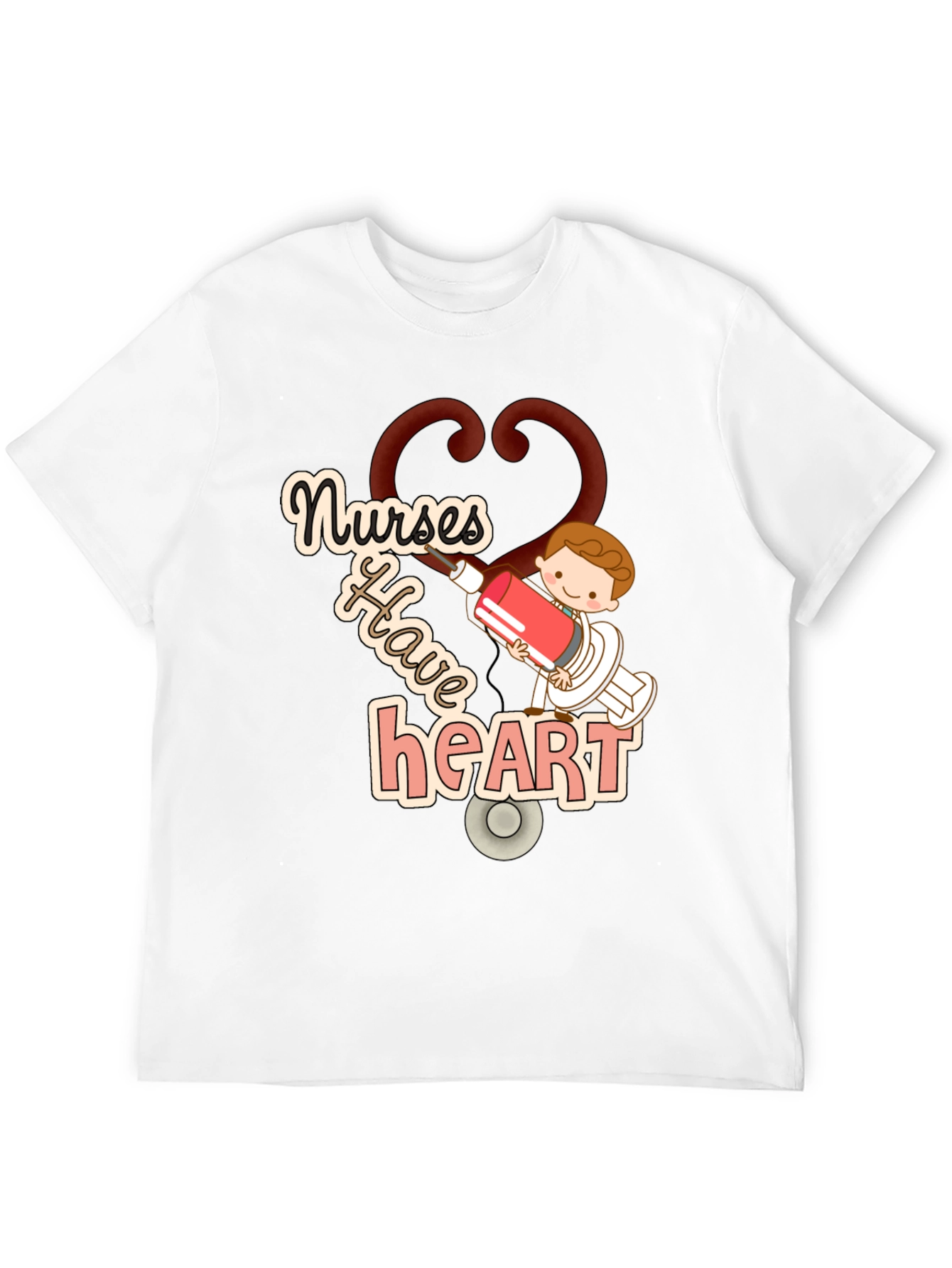 Nurses Have Heart Graphic T-Shirt