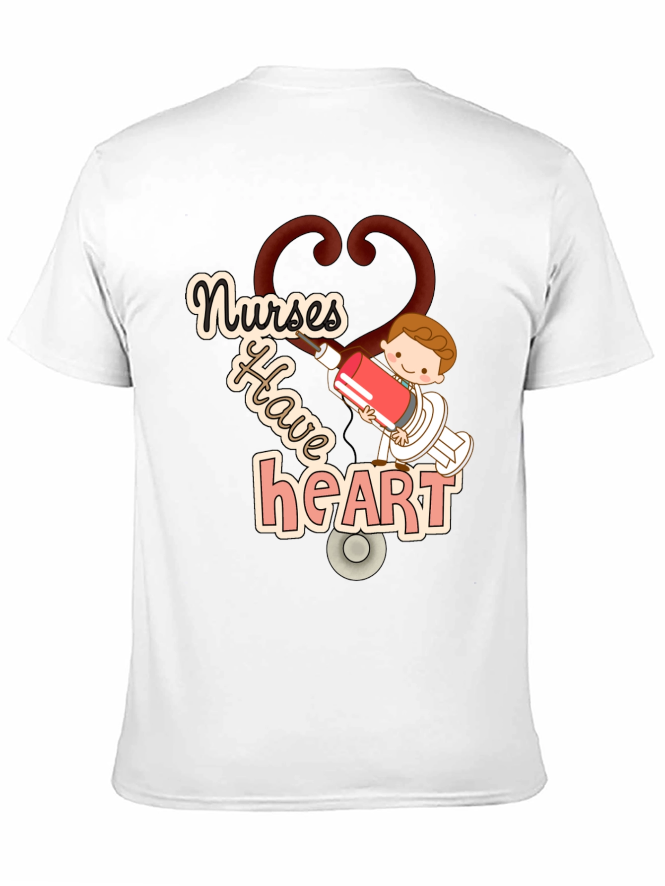 Nurses Have Heart Graphic T-Shirt
