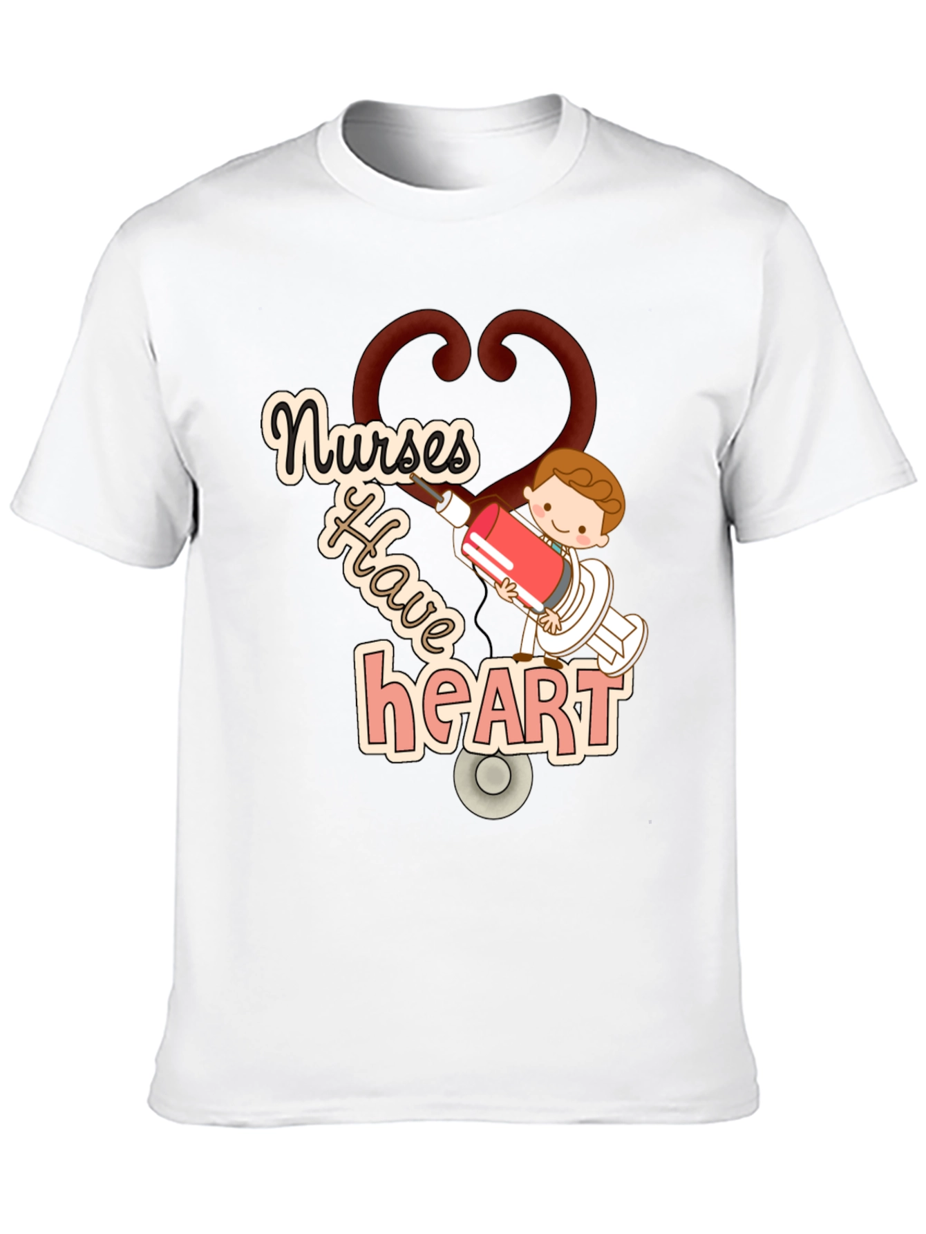 Nurses Have Heart Graphic T-Shirt