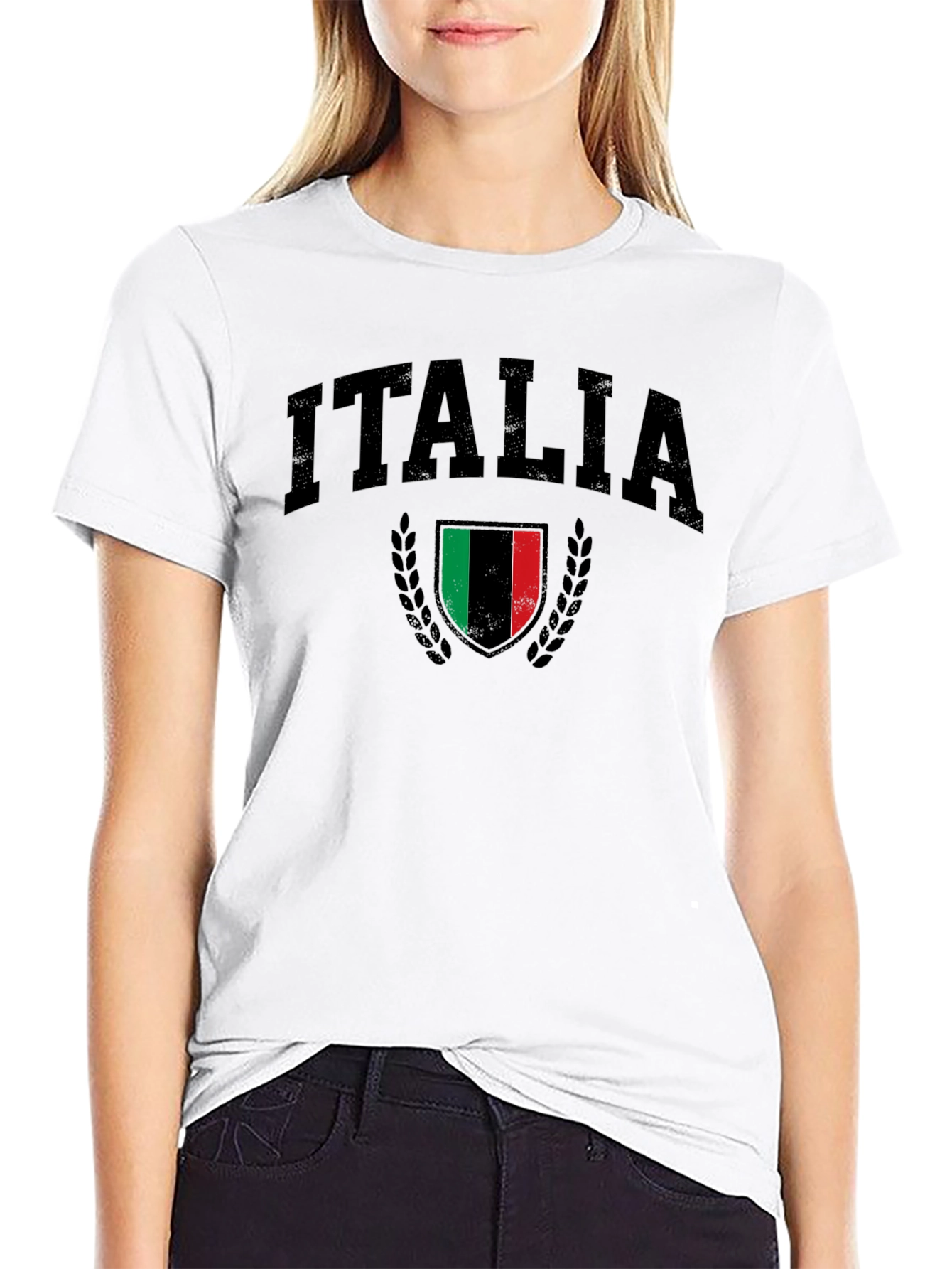 Italia Crest Graphic T-Shirt