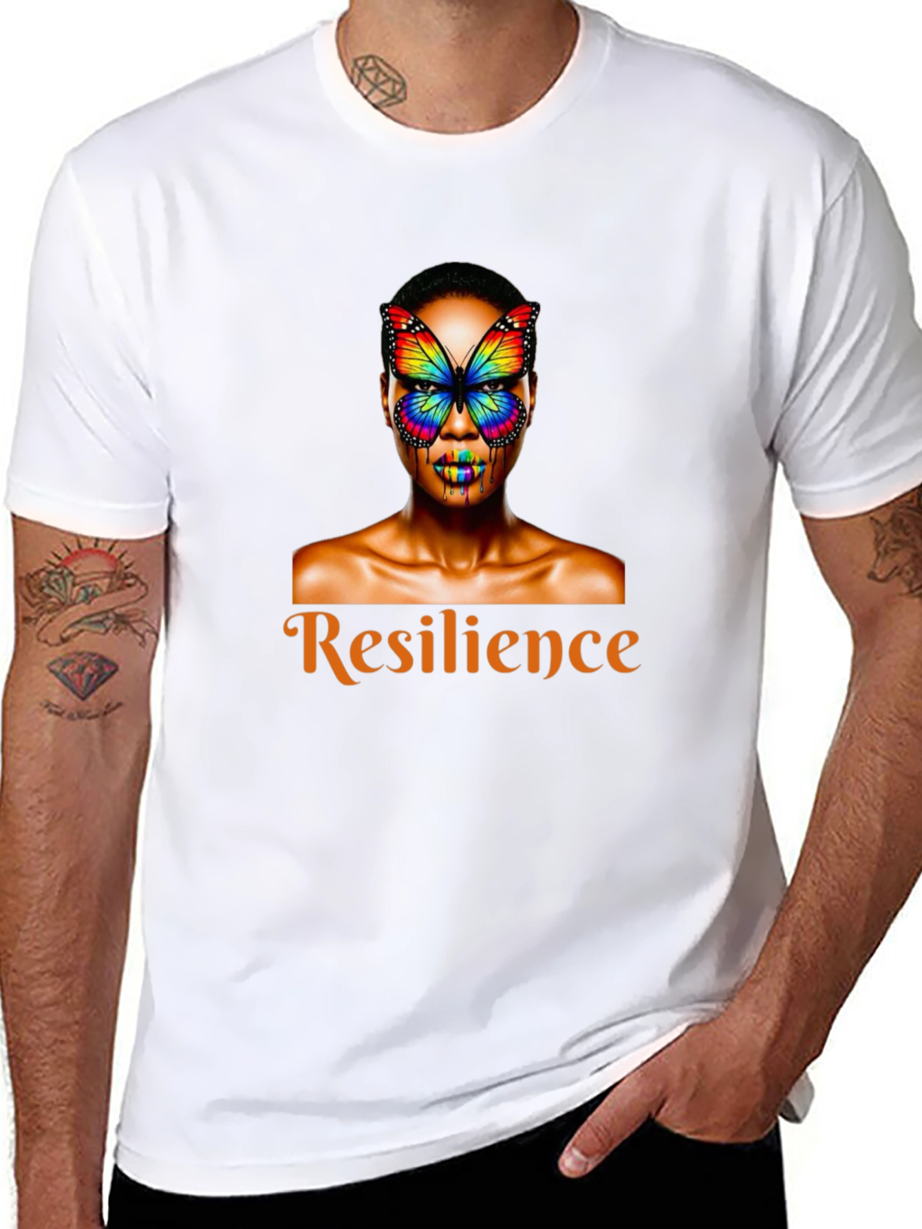 Resilience Graphic T-Shirt: Butterfly Empowerment
