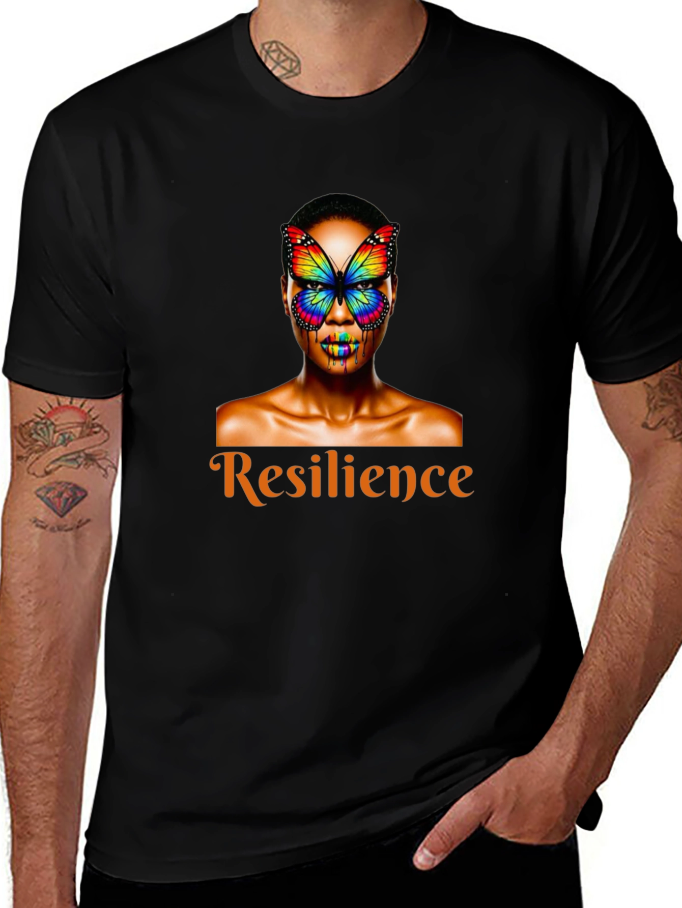 Resilience Graphic T-Shirt: Butterfly Empowerment