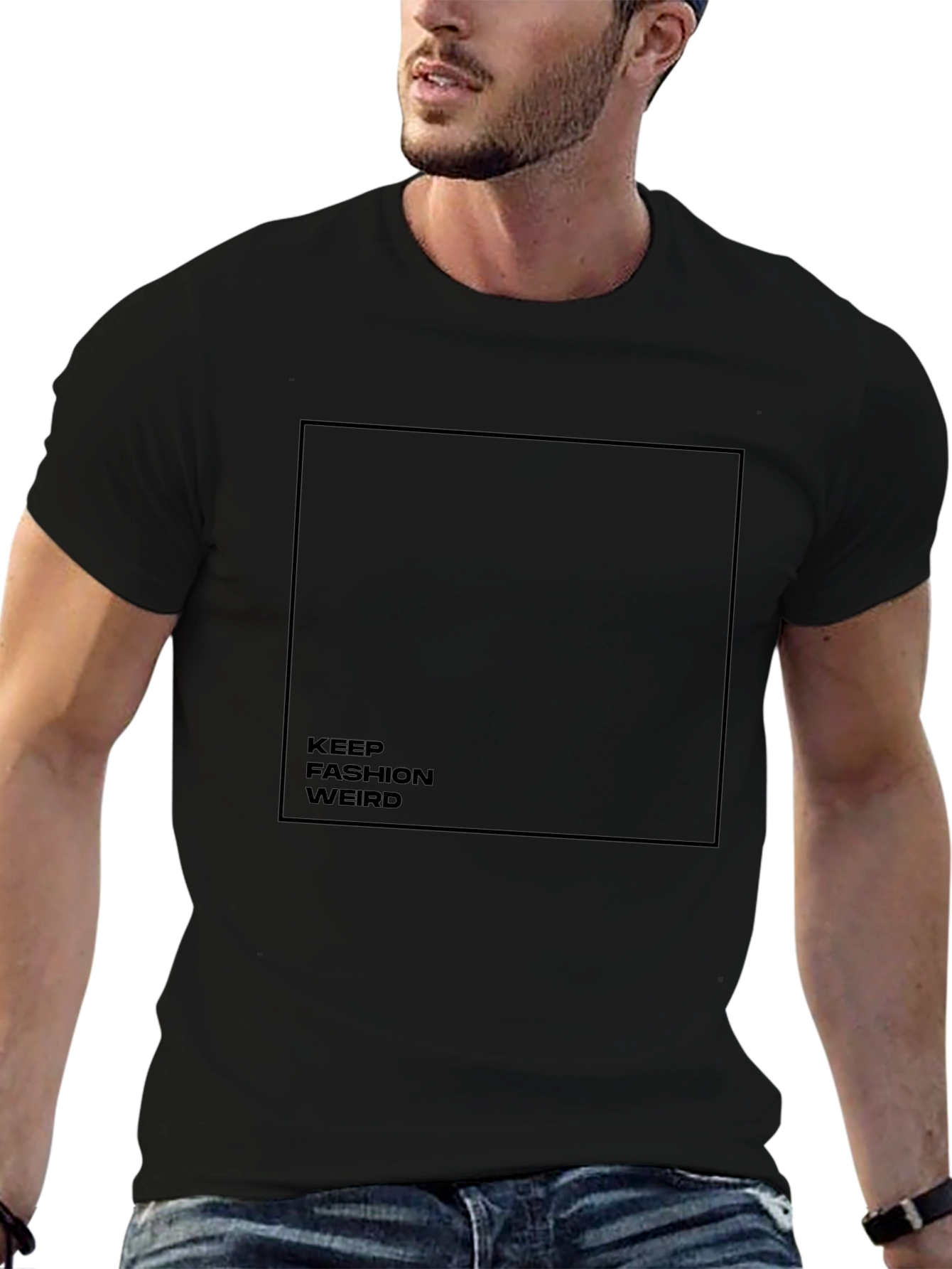 Keep Fashion Weird Black T-Shirt