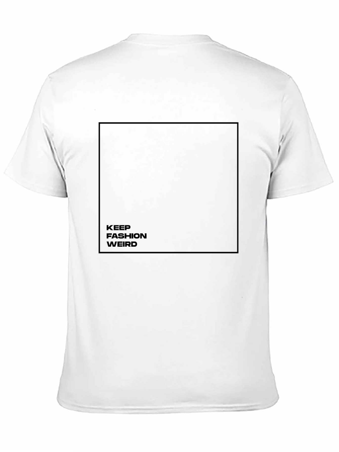 Keep Fashion Weird Black T-Shirt