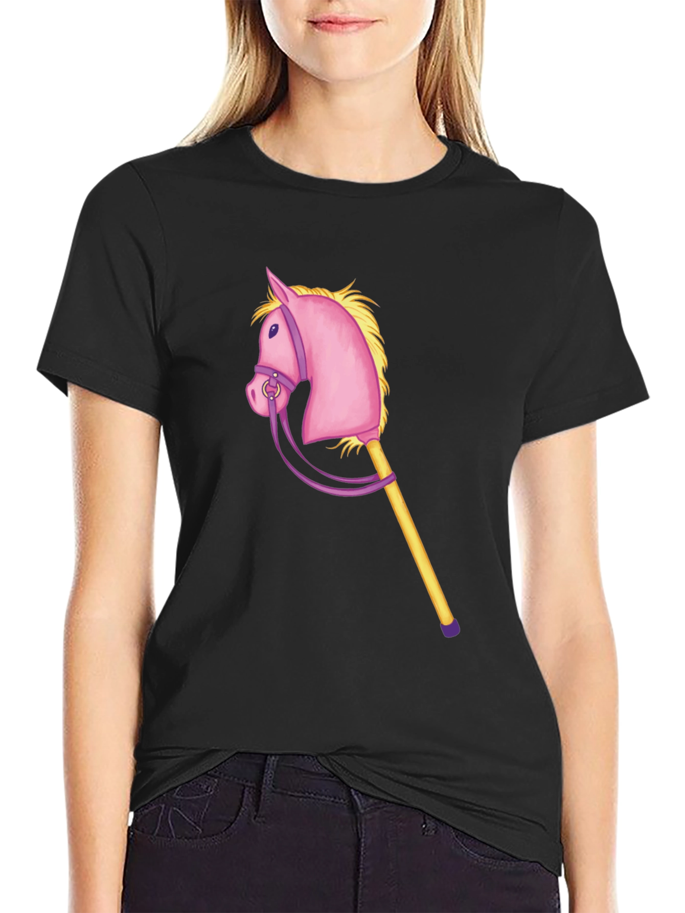 Novelty Hobby Horse Graphic Tee