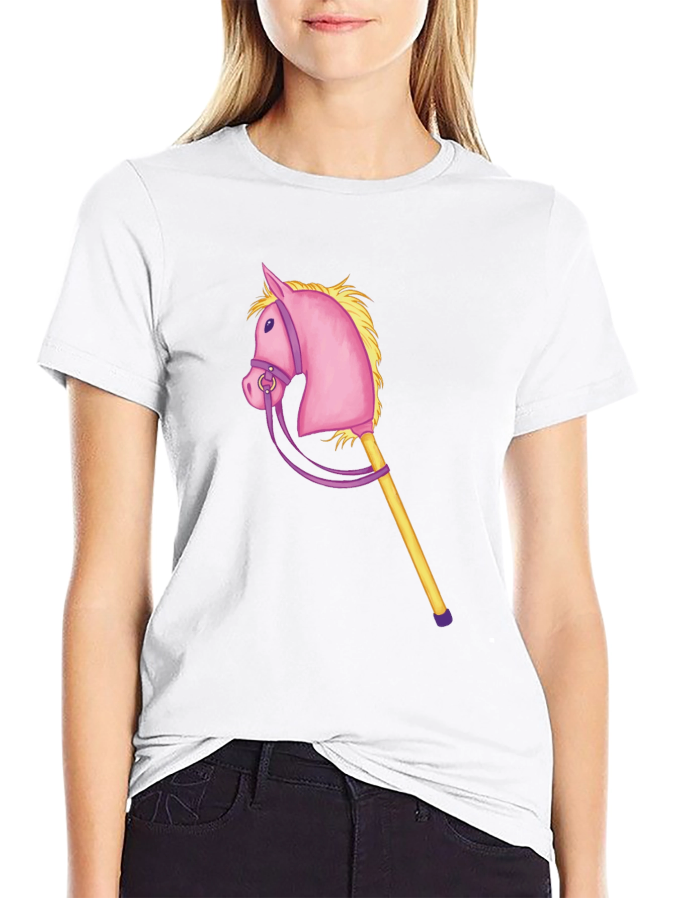 Novelty Hobby Horse Graphic Tee