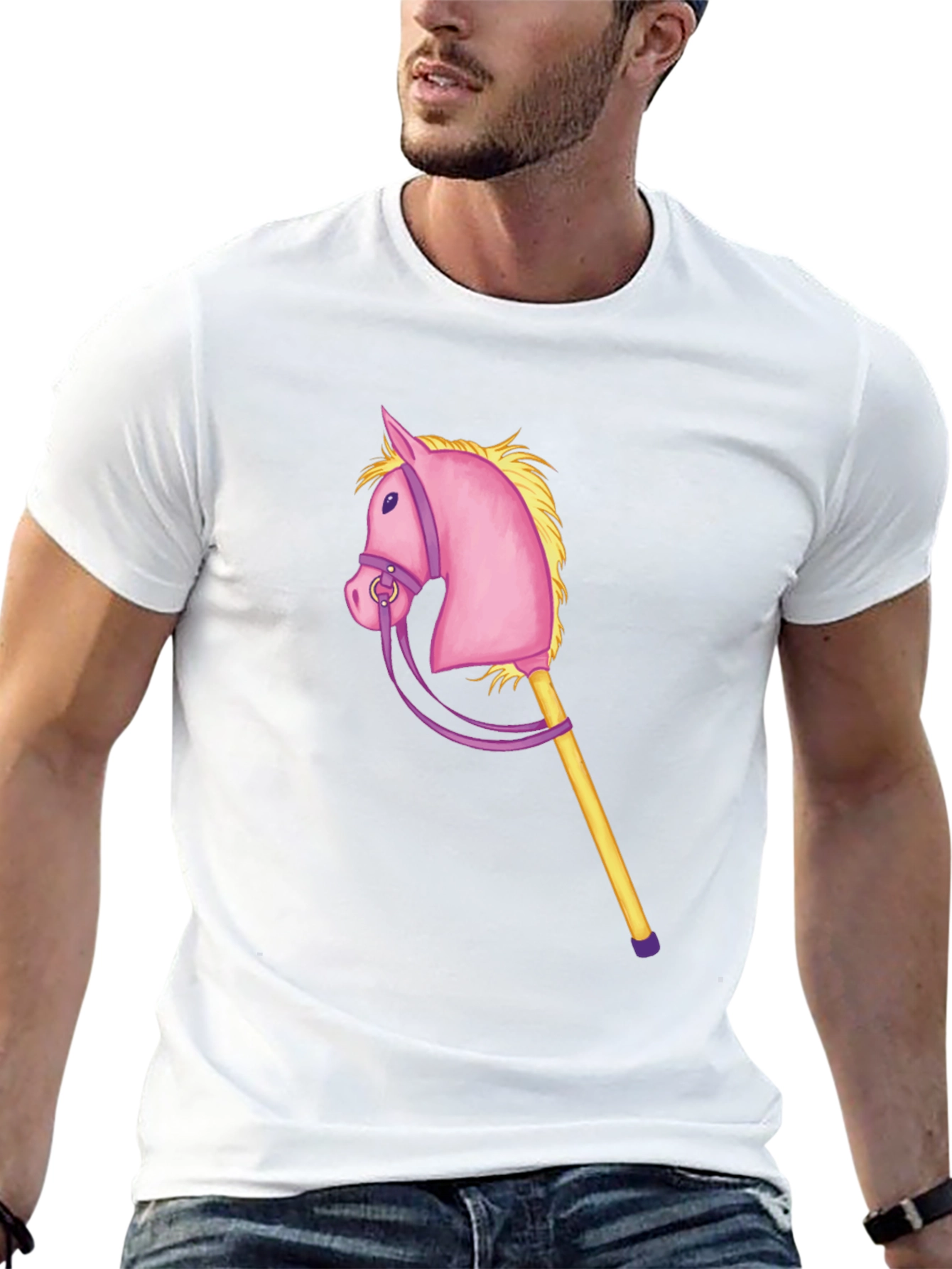 Novelty Hobby Horse Graphic Tee