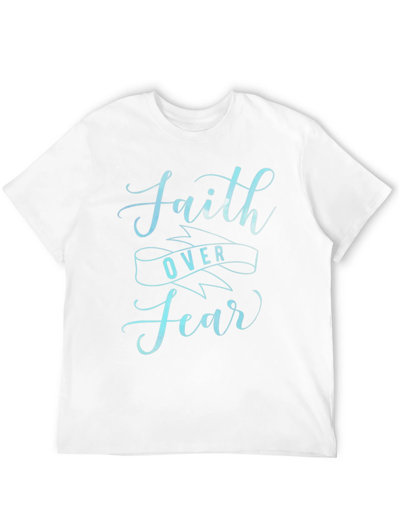 Faith Over Fear T-Shirt - Inspirational Graphic Tee