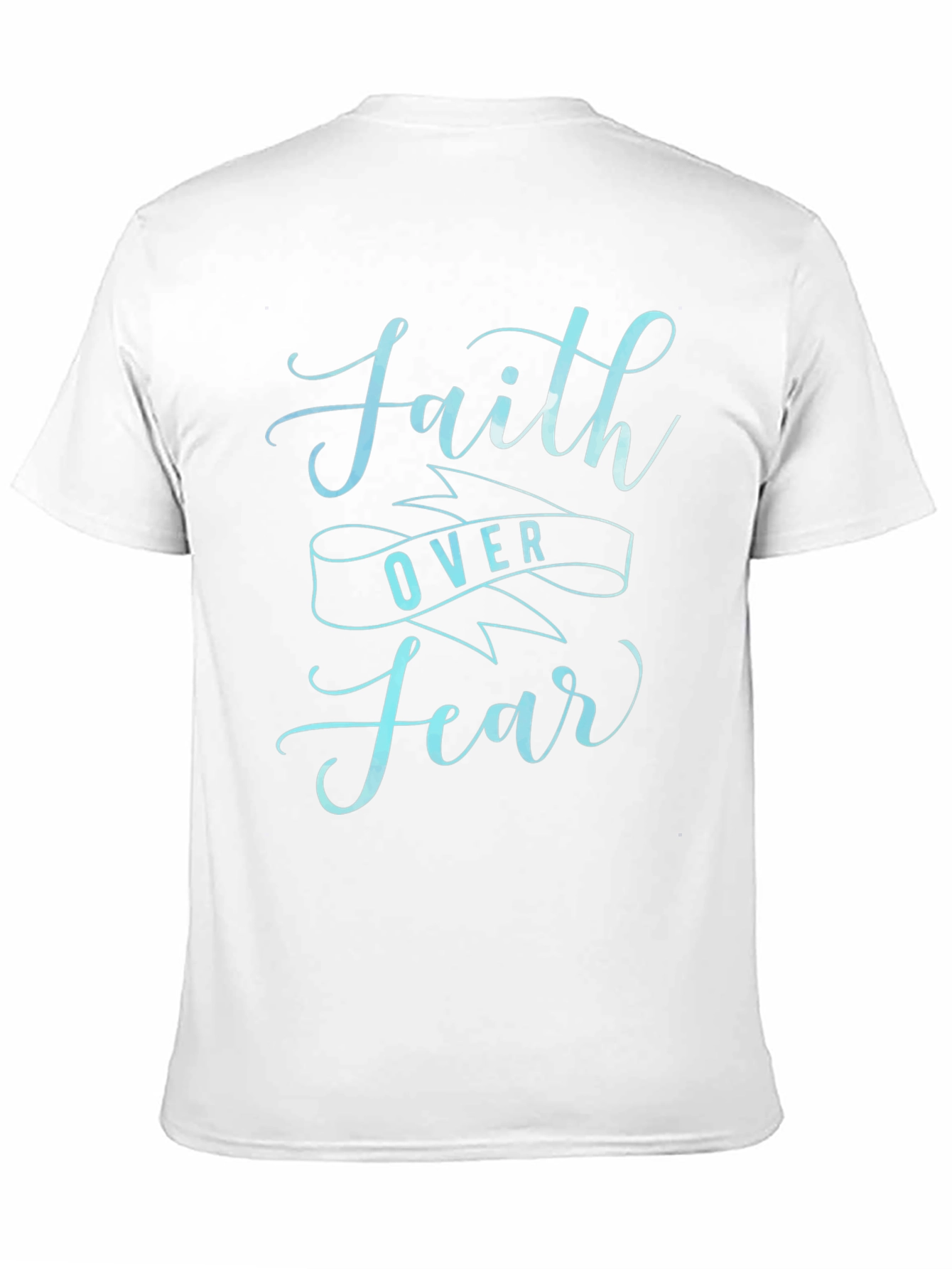 Faith Over Fear T-Shirt - Inspirational Graphic Tee