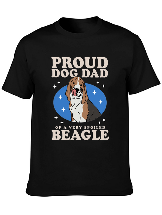 Proud Dog Dad Beagle T-Shirt