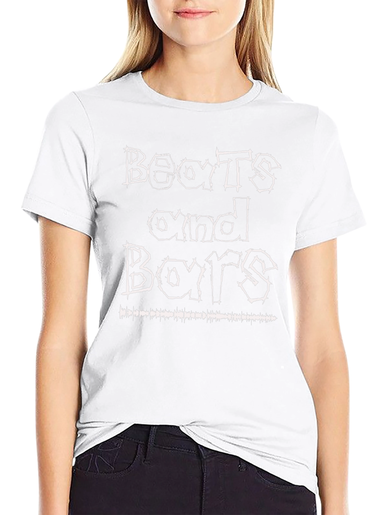 Beats and Bars Graphic Tee - Black Cotton T-Shirt