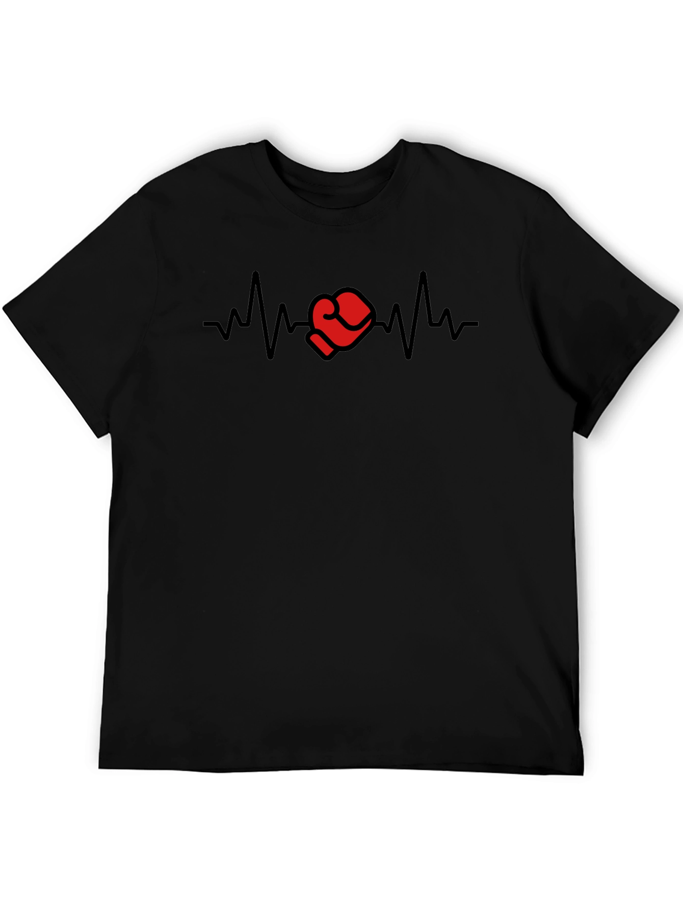 Boxing Heartbeat T-Shirt - Punching Love
