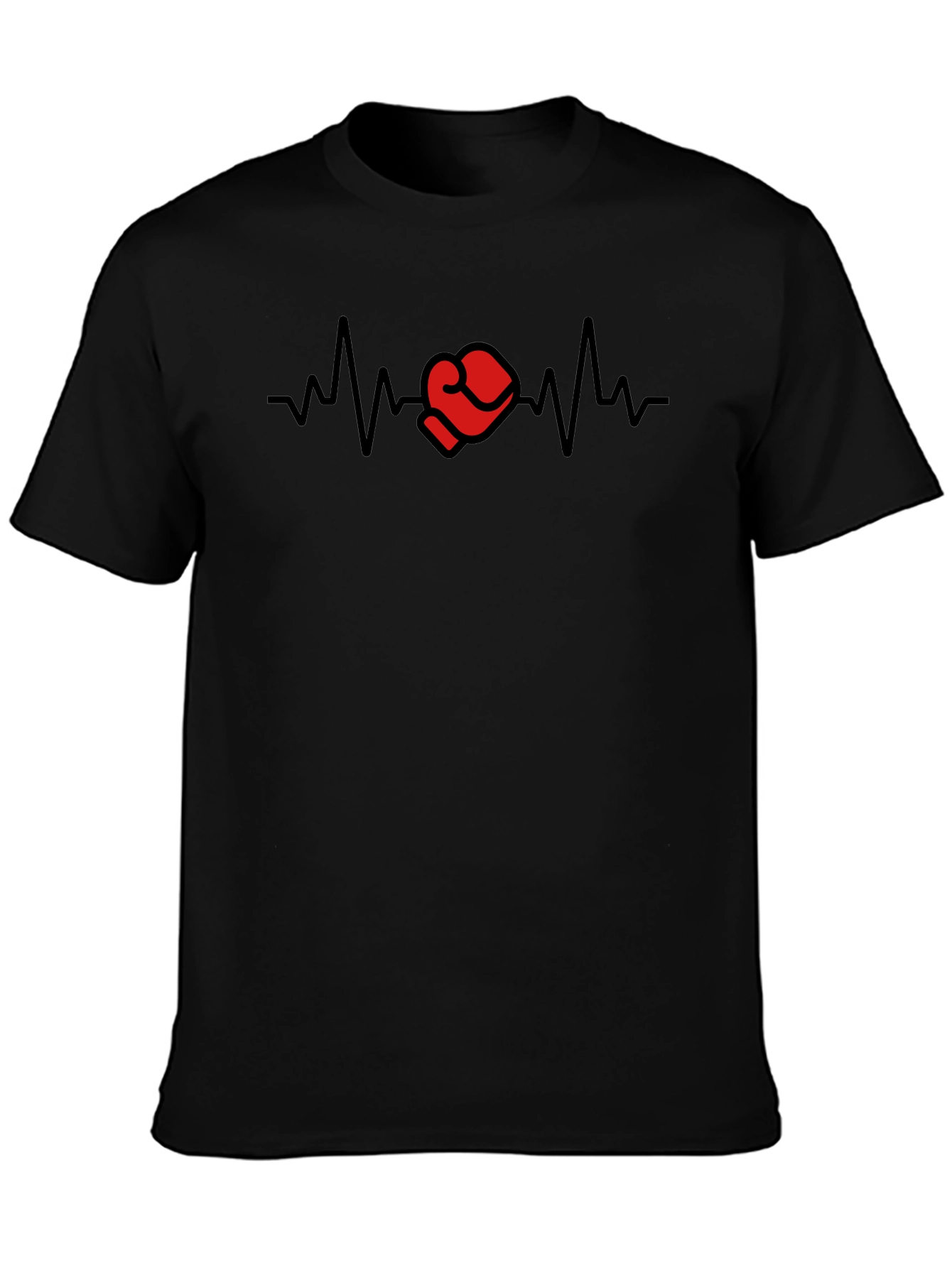 Boxing Heartbeat T-Shirt - Punching Love