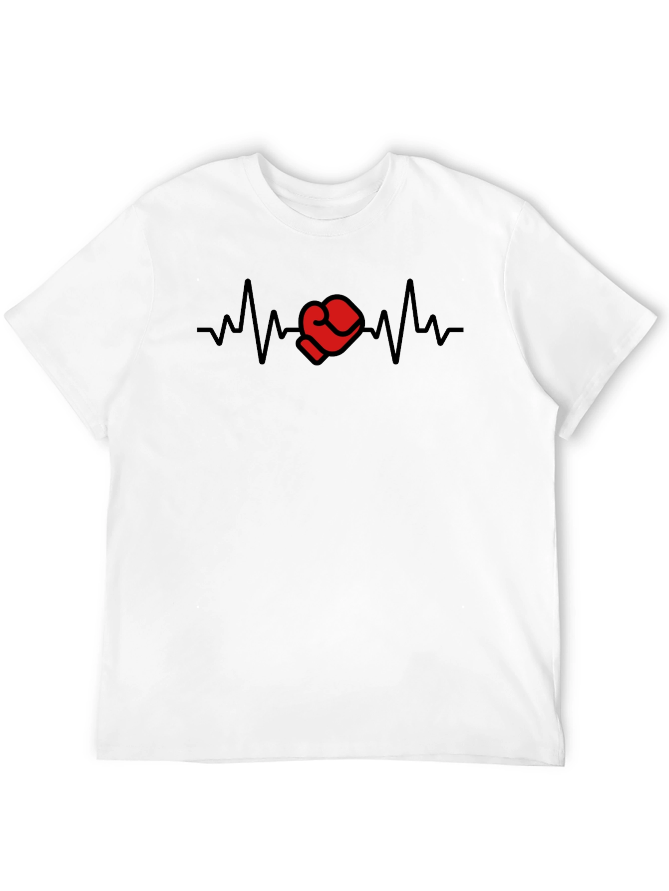 Boxing Heartbeat T-Shirt - Punching Love