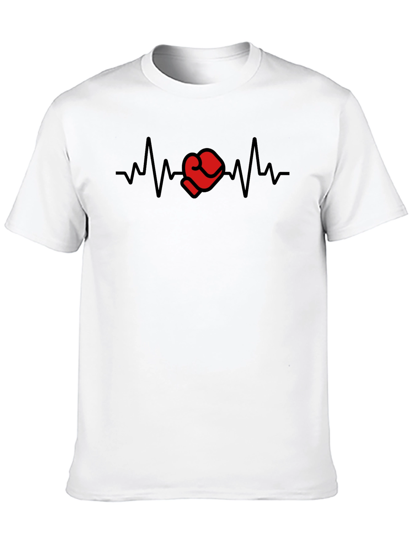 Boxing Heartbeat T-Shirt - Punching Love
