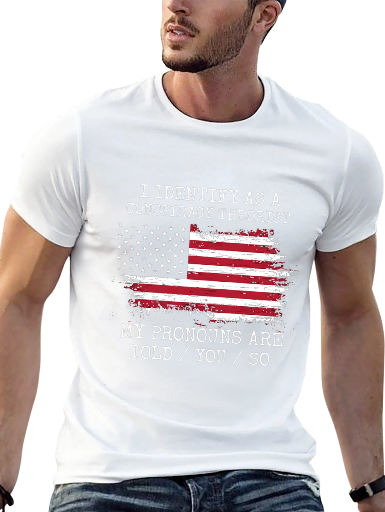 I Identify As A Conspiracy Theorist T-Shirt