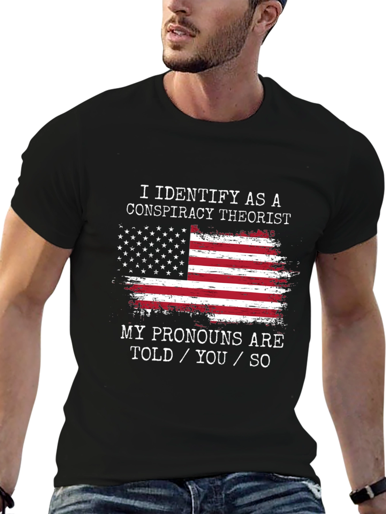 I Identify As A Conspiracy Theorist T-Shirt