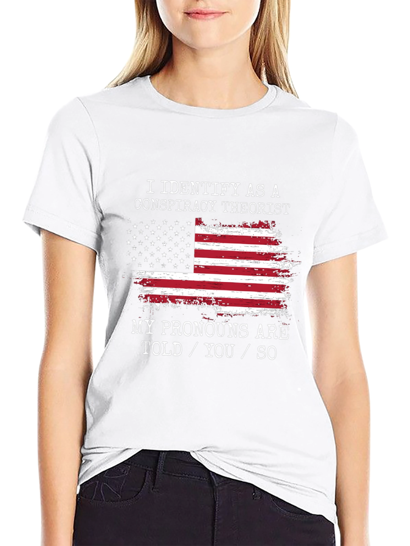 I Identify As A Conspiracy Theorist T-Shirt