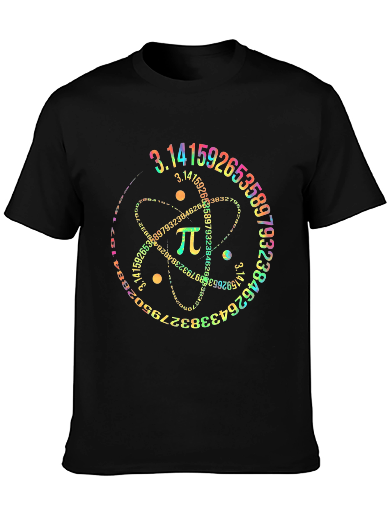 Math Pi Symbol Graphic T-Shirt