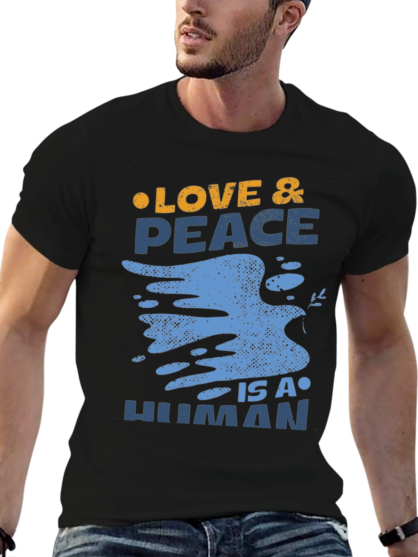 Love & Peace Is A Human T-Shirt