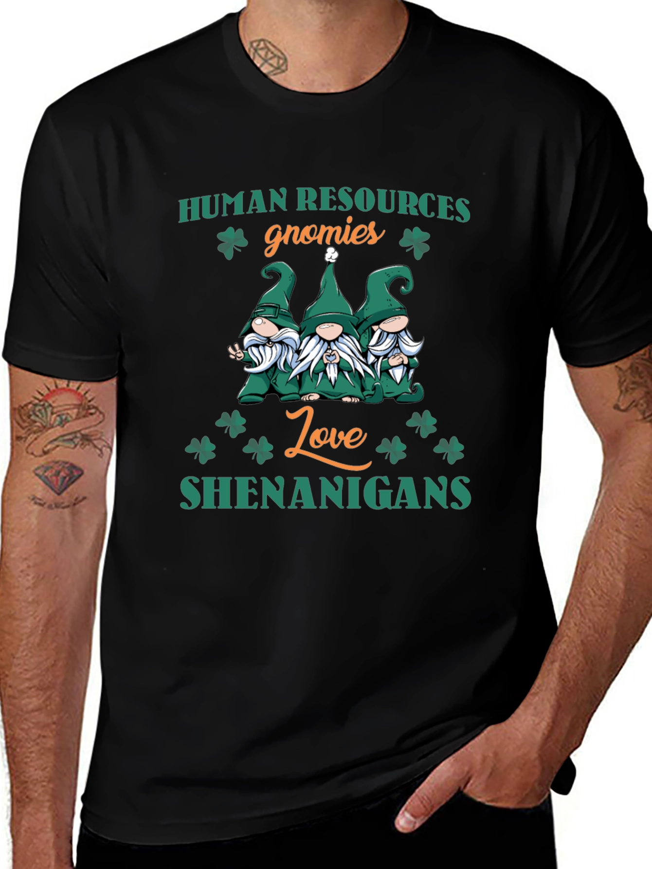 HR Gnomies Love Shenanigans St. Patricks Day T-Shirt