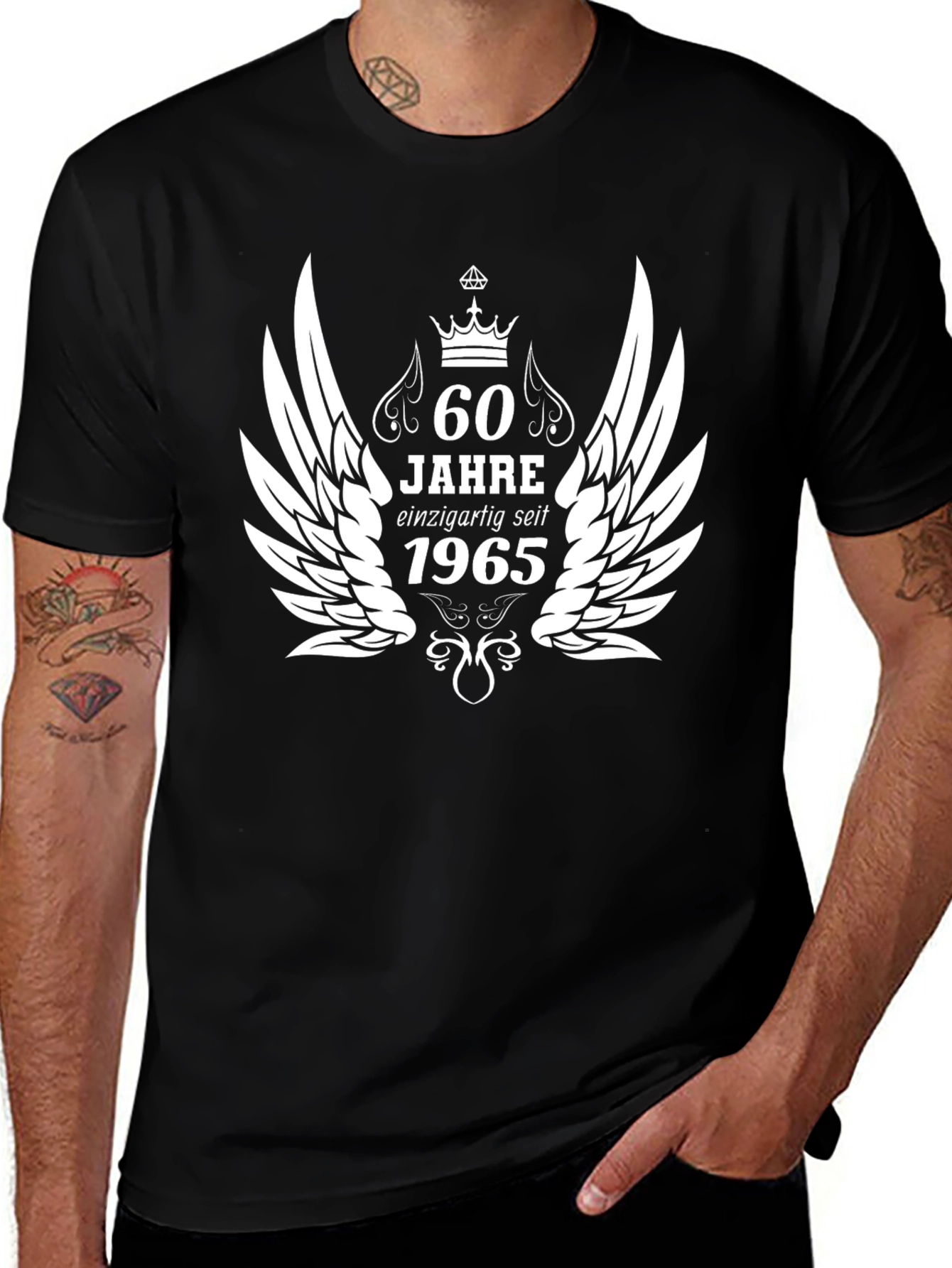 60th Birthday Unique Since 1965 Graphic Tee