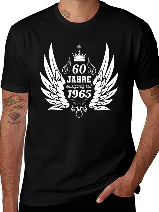 60th Birthday Unique Since 1965 Graphic Tee