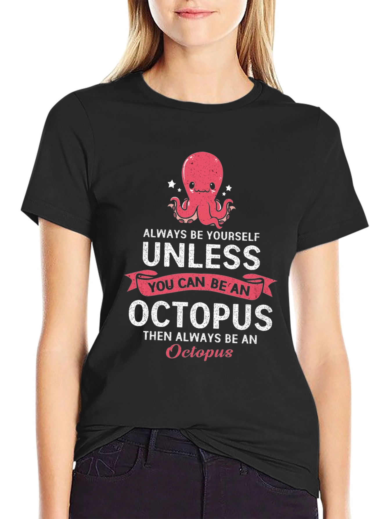 Funny Octopus Graphic T-Shirt