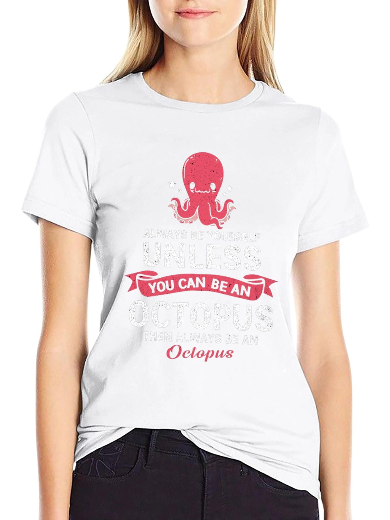 Funny Octopus Graphic T-Shirt