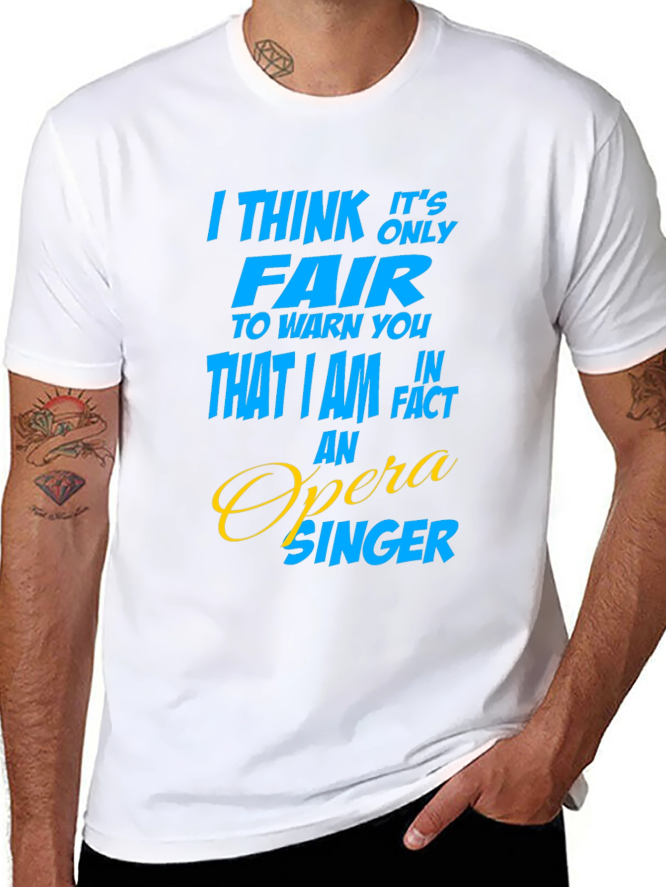 Opera Singer Graphic T-Shirt - Funny Gift Idea