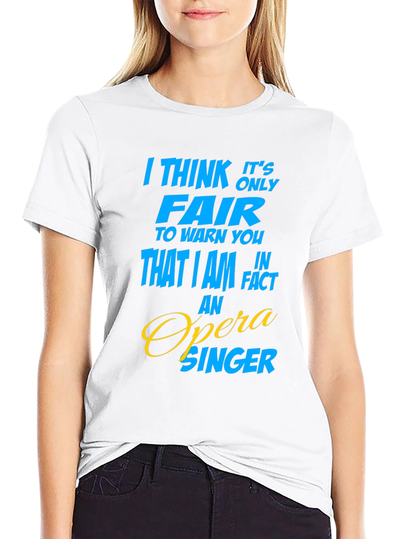 Opera Singer Graphic T-Shirt - Funny Gift Idea
