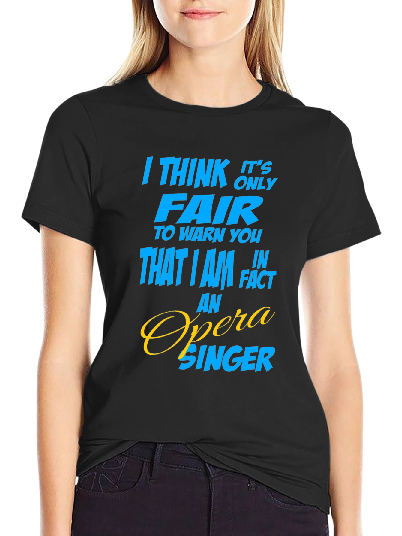 Opera Singer Graphic T-Shirt - Funny Gift Idea