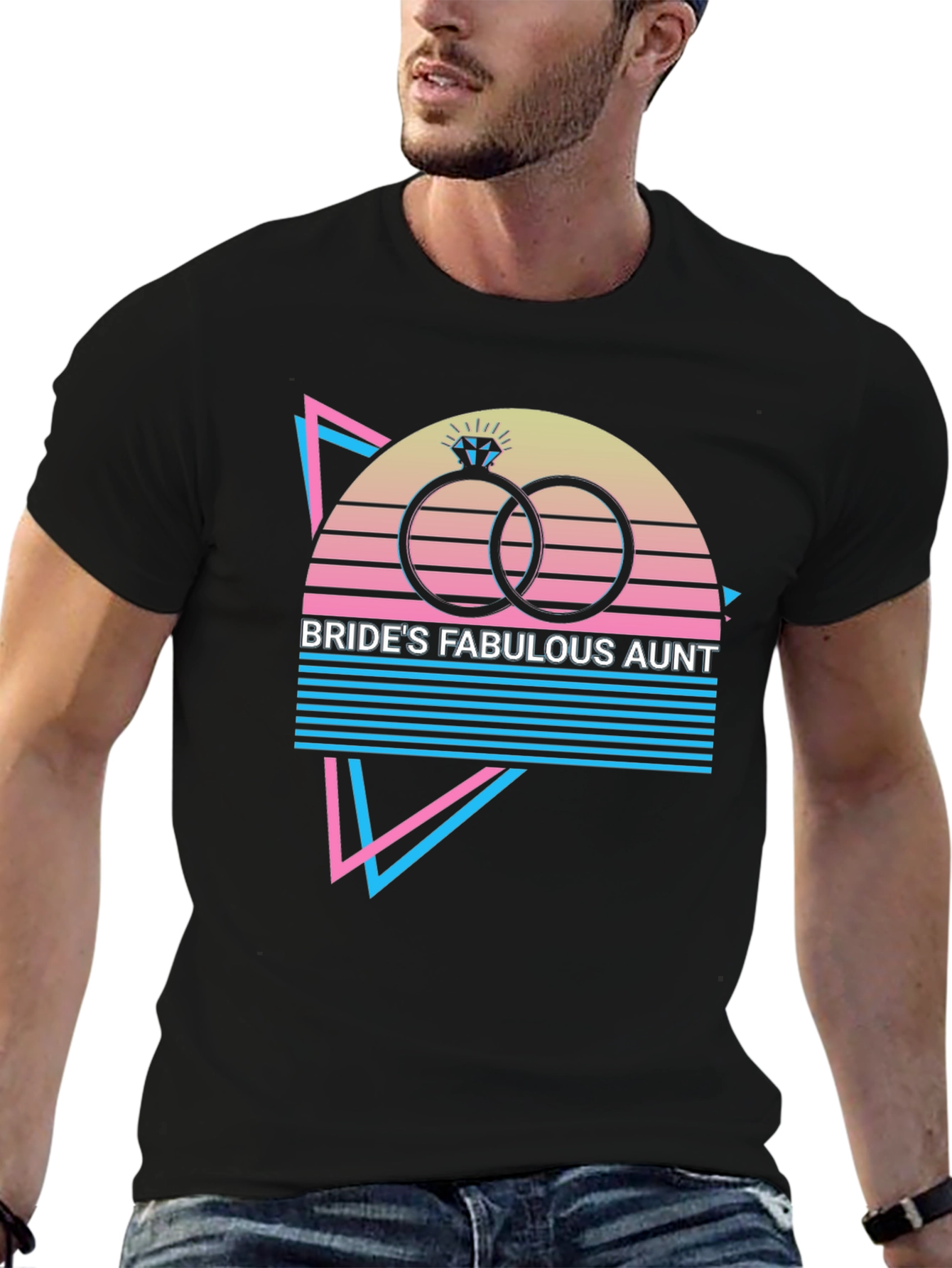 Brides Fabulous Aunt Wedding T-Shirt