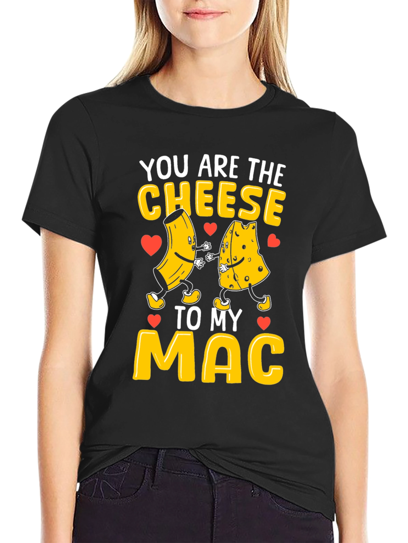 You Are The Cheese To My Mac Graphic Tee