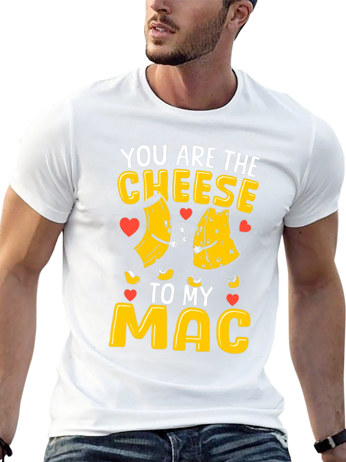 You Are The Cheese To My Mac Graphic Tee