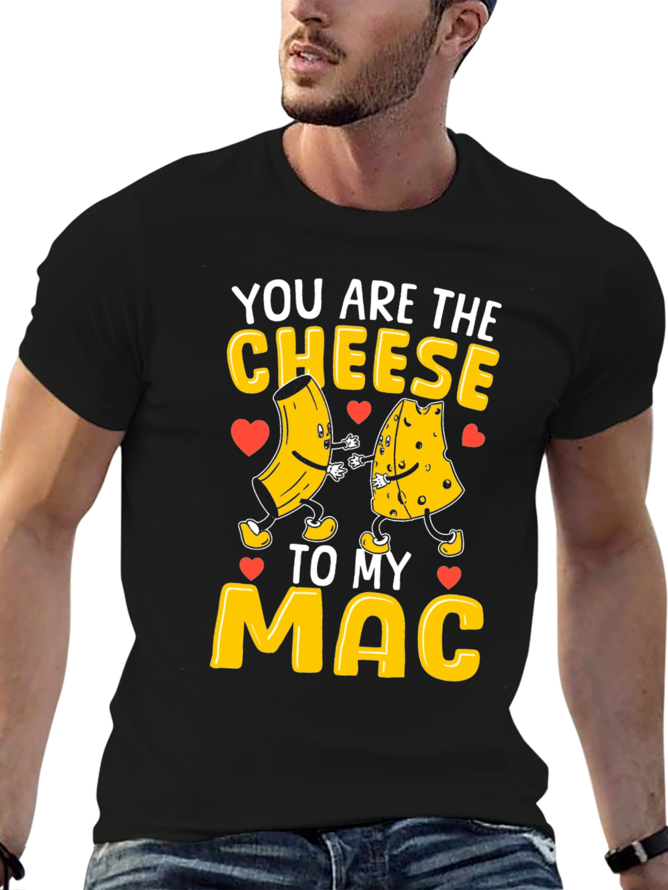 You Are The Cheese To My Mac Graphic Tee