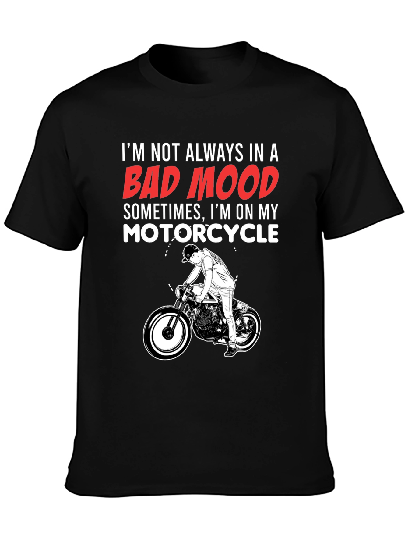 Bad Mood Motorcycle T-Shirt